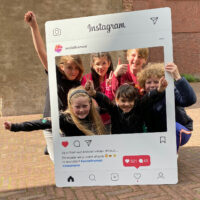 Instagram frame maken