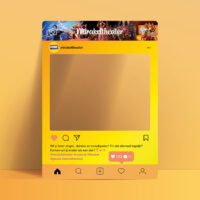 Instagram frame kopen - maatwerk